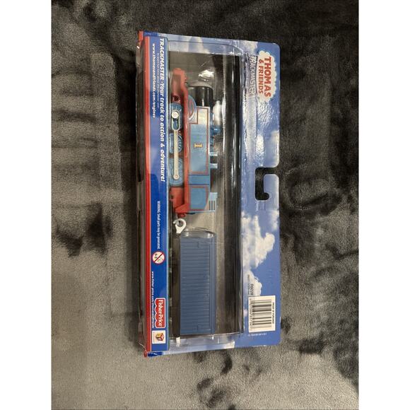 Thomas &Friends Trackmaster Motorized Railway Thomas Blue  Thomas & Friends Trackmaster Motorized Railway Thomas Blue Engine 2009 R9228 New
